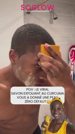 Charger et lire la vidéo dans la visionneuse de la Galerie, SAVON AU CURCUMA ANTI- TACHE
